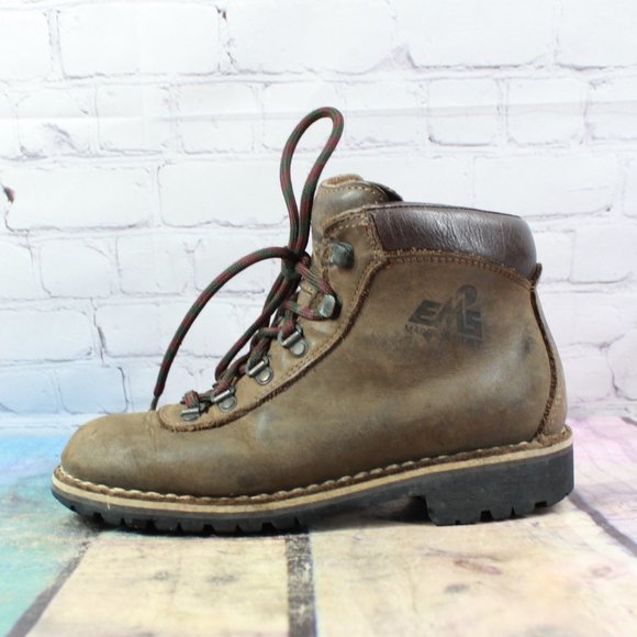 Ems Shoes - EMS Vibram Sole Hiking Boots Italy Made Size 7.5